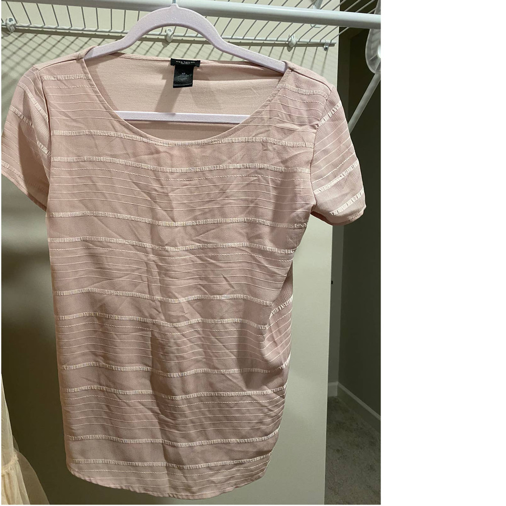Ann Taylor pink shirt